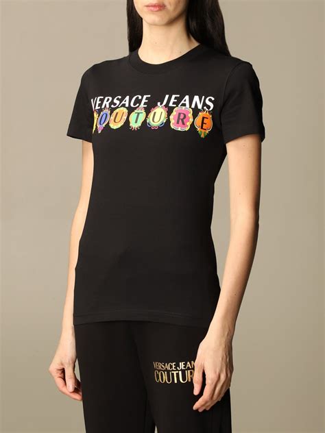 versace arancione.t.shirt|Versace T.